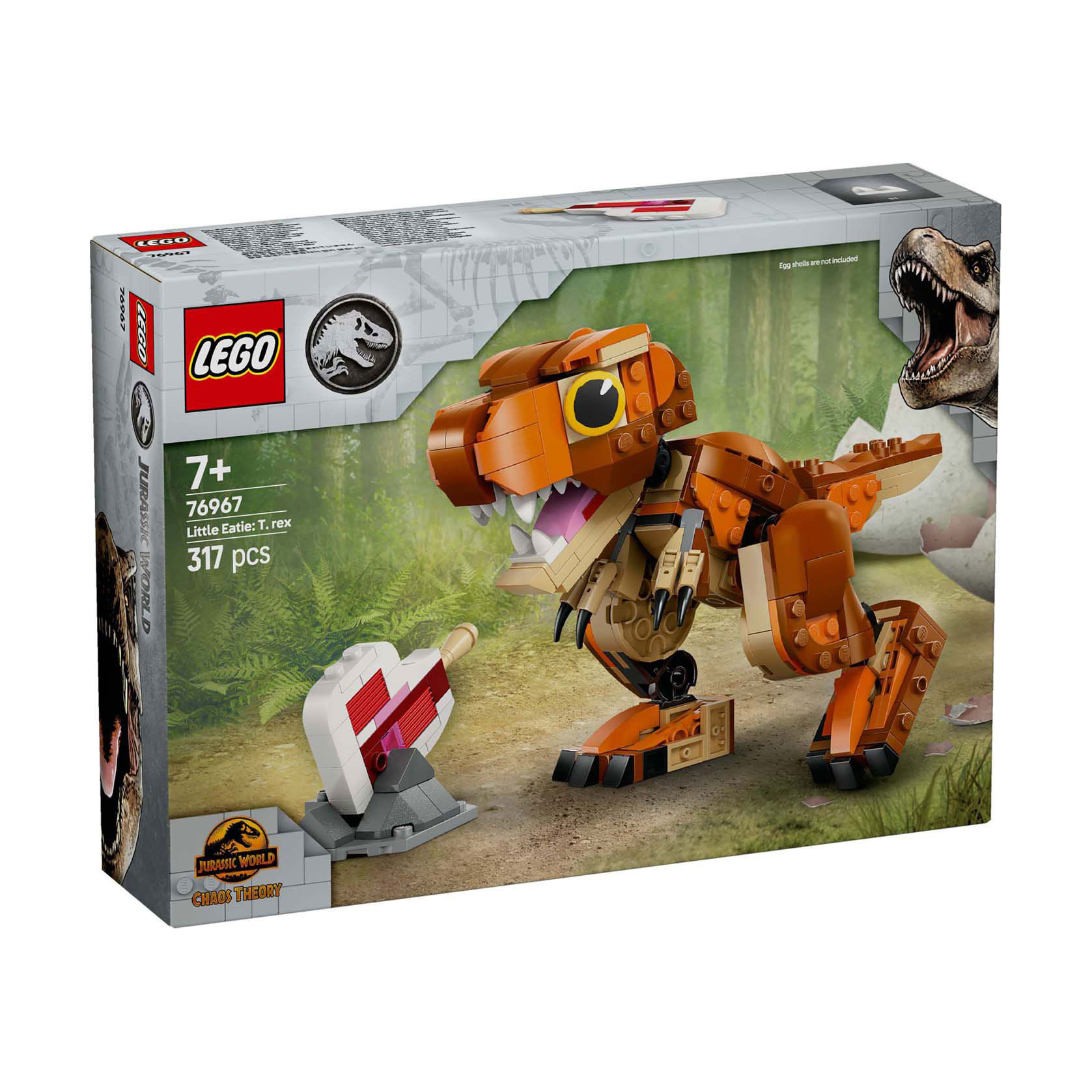 Конструктор LEGO Jurassic World Малий Тиранозавр, 317 деталей, від 7 років (76967)
